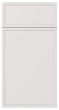 Slim Dove White Sample Door